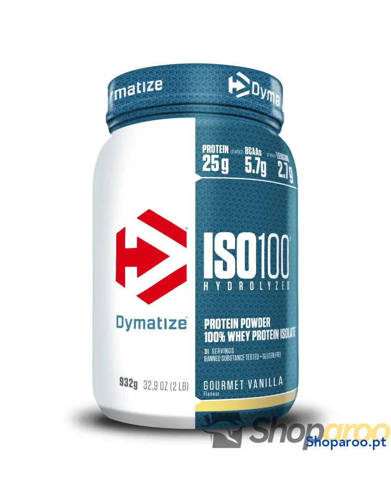 Dymatize ISO 100 Hydrolyzed Gourmet Vanilla 2264 g Hidrolizado de proteção soro Whey isolado em pó