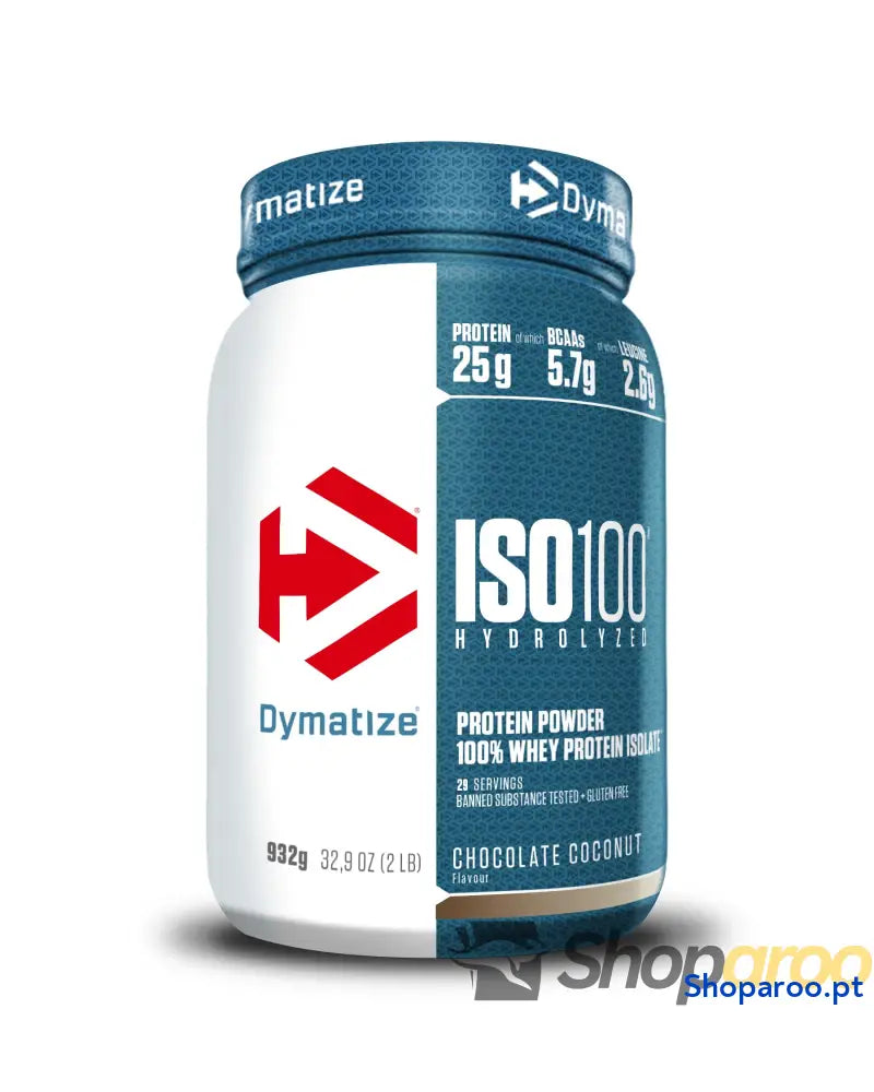 Dymatize ISO 100 Hydrolyzed Gourmet Vanilla 2264 g Hidrolizado de proteção soro Whey isolado em pó