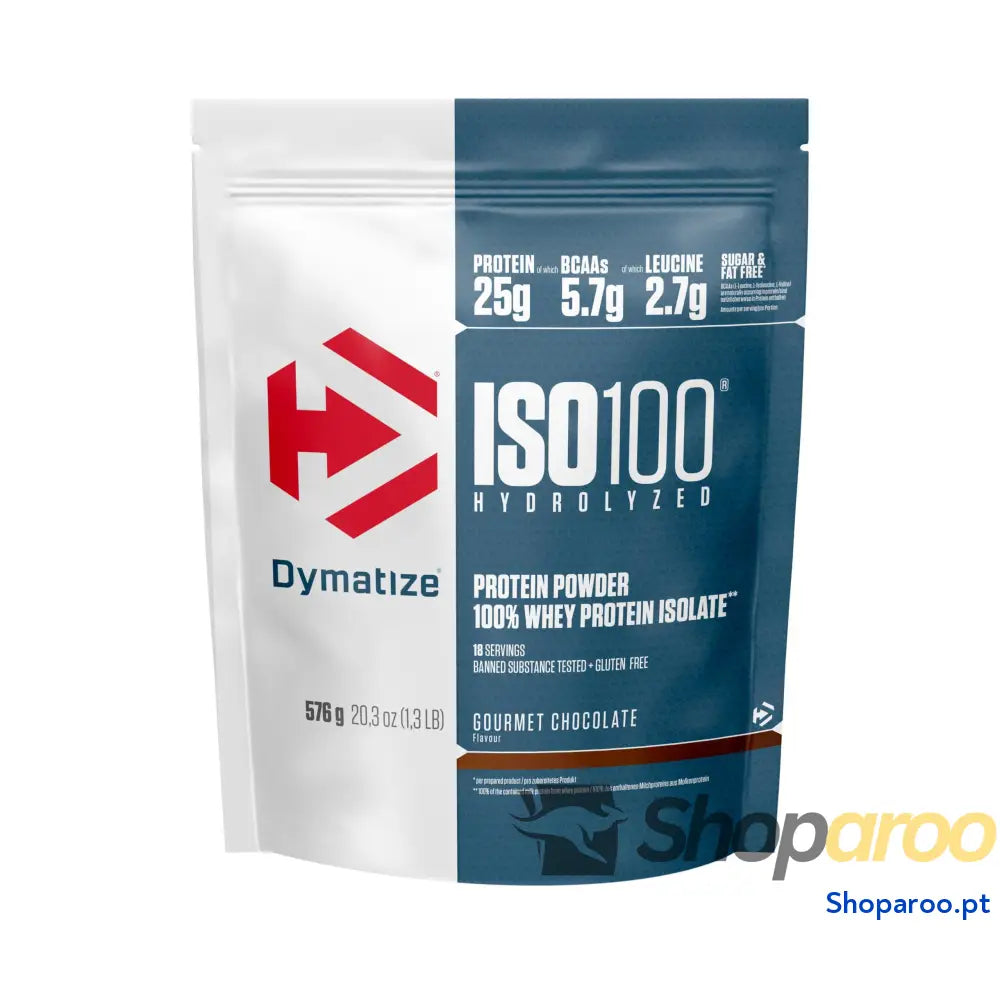 Dymatize ISO 100 Hydrolyzed Gourmet Vanilla 2264 g Hidrolizado de proteção soro Whey isolado em pó
