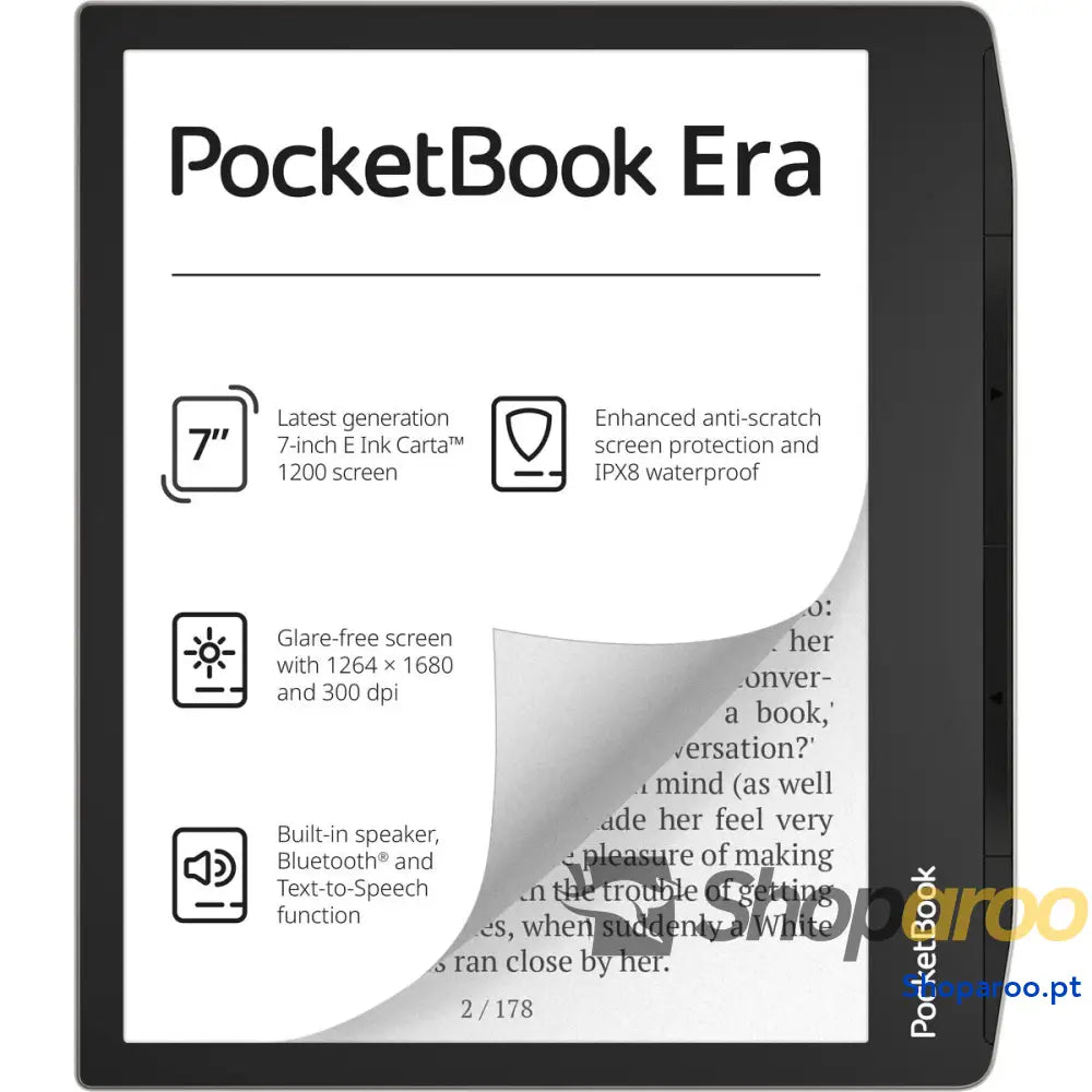 eBook PocketBook 700 Era Silver Multicolor Preto/Prateado 16 GB 7’’