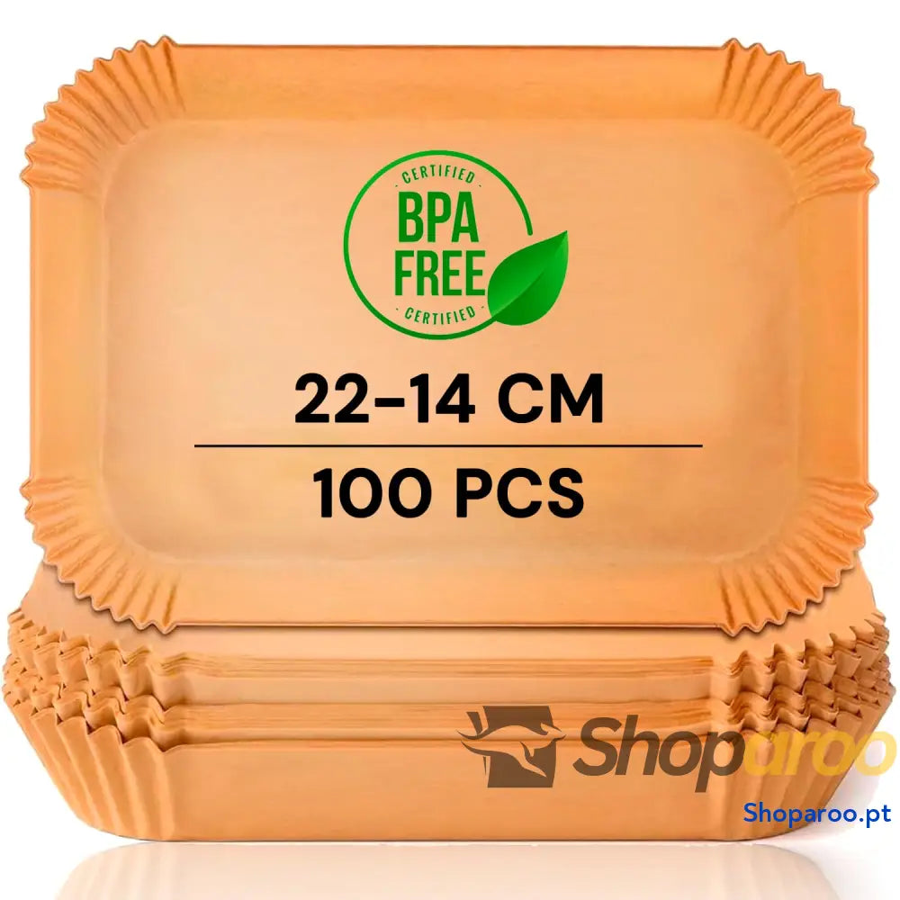 Edihome Papel de fritadeira ar Fryer Air 100 unidades 20 24 cm BPA Free descartável para forno acessórios sem óleo 5
