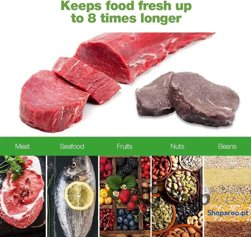 Sacos alimentos vazios 20 x 300 cm 3 rolo sacos para embalar a vácuo conservação embalagem BPA Free ous verde (3 rolos