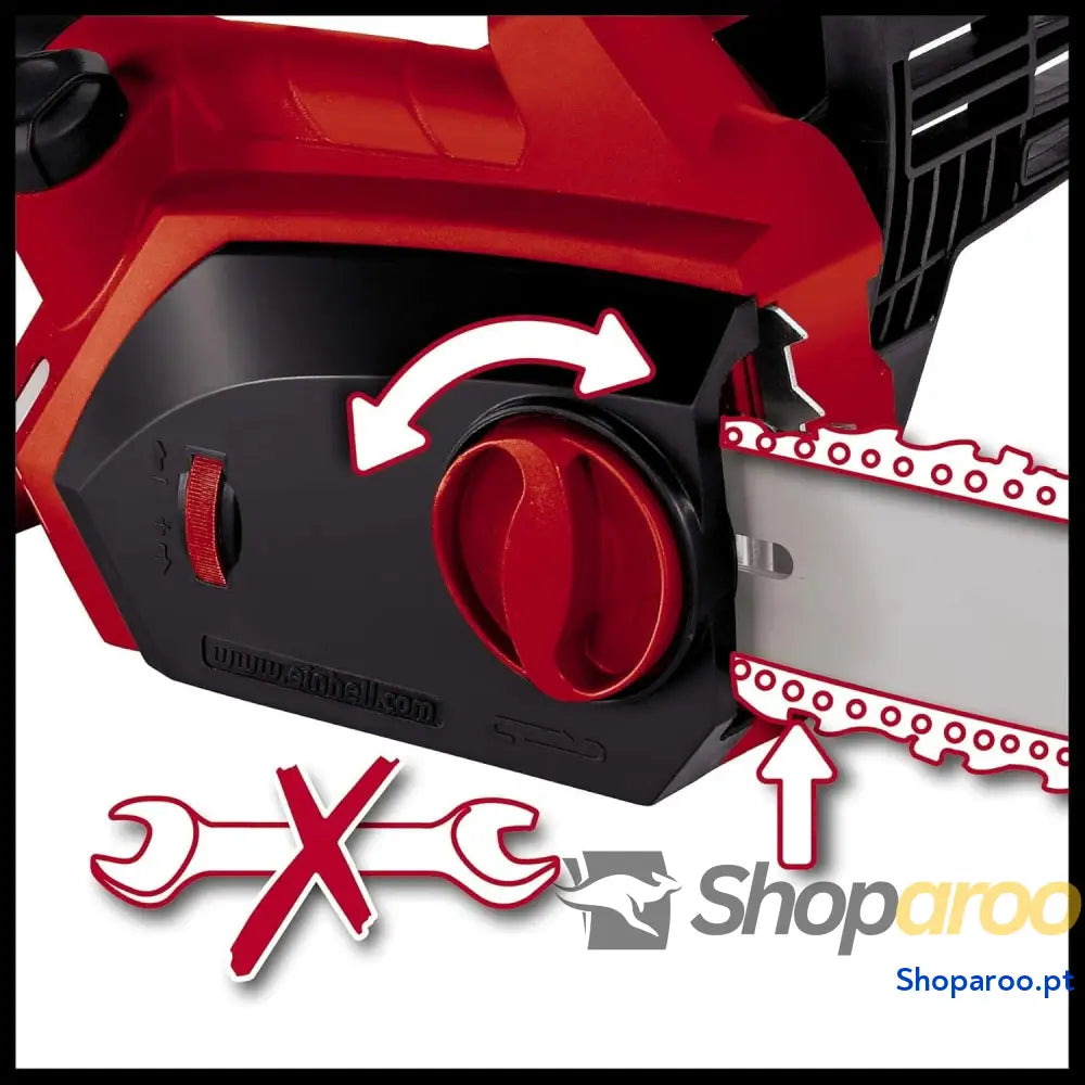 Einhell Motosserra elétrica GH EC 1835 (1800 W barra de corte robusta corrente afiada tensionamento e substituição