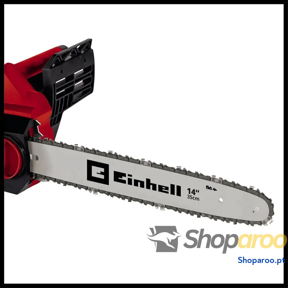 Einhell Motosserra elétrica GH EC 1835 (1800 W barra de corte robusta corrente afiada tensionamento e substituição