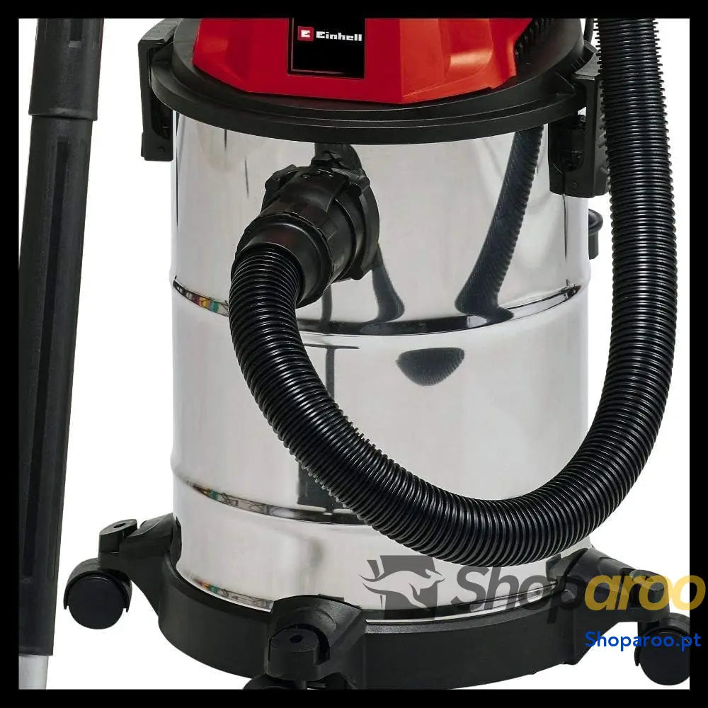 Einhell TC VC 1820 S aspirador seco molhado inox 180 mbar 1250 W 230 V 80 dB (ref. 2342167).