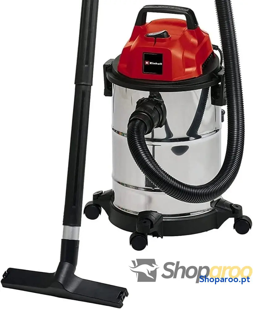 Einhell TC VC 1820 S aspirador seco molhado inox 180 mbar 1250 W 230 V 80 dB (ref. 2342167).