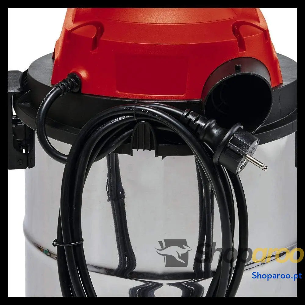 Einhell TC VC 1820 S aspirador seco molhado inox 180 mbar 1250 W 230 V 80 dB (ref. 2342167).
