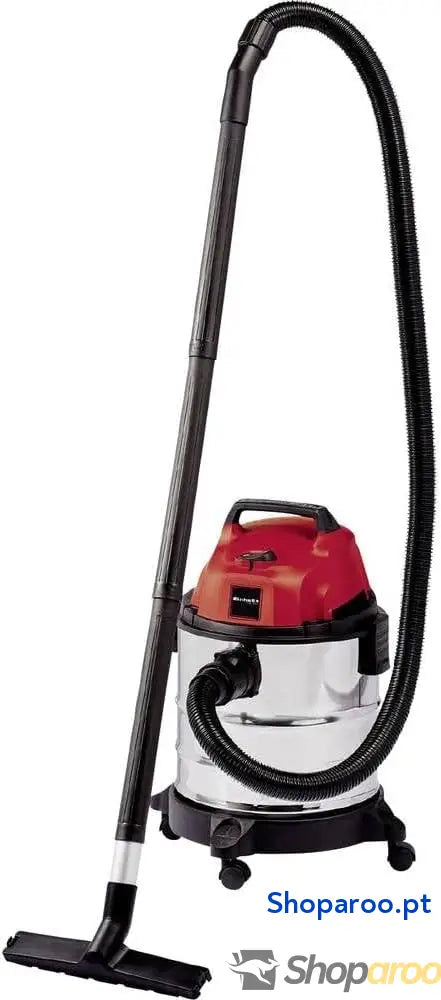 Einhell TC VC 1820 S aspirador seco molhado inox 180 mbar 1250 W 230 V 80 dB (ref. 2342167).