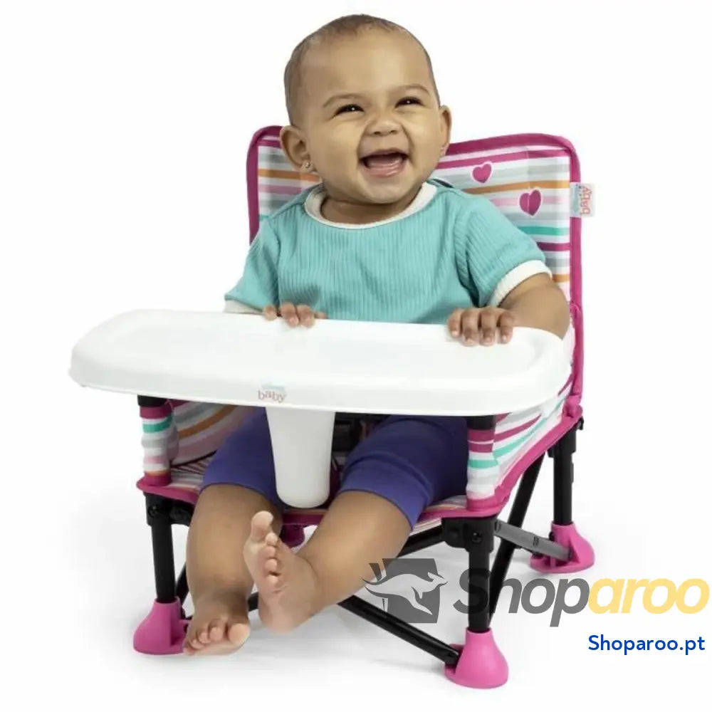 Elevador Disney Pop 'n Sit Cor de Rosa Rose