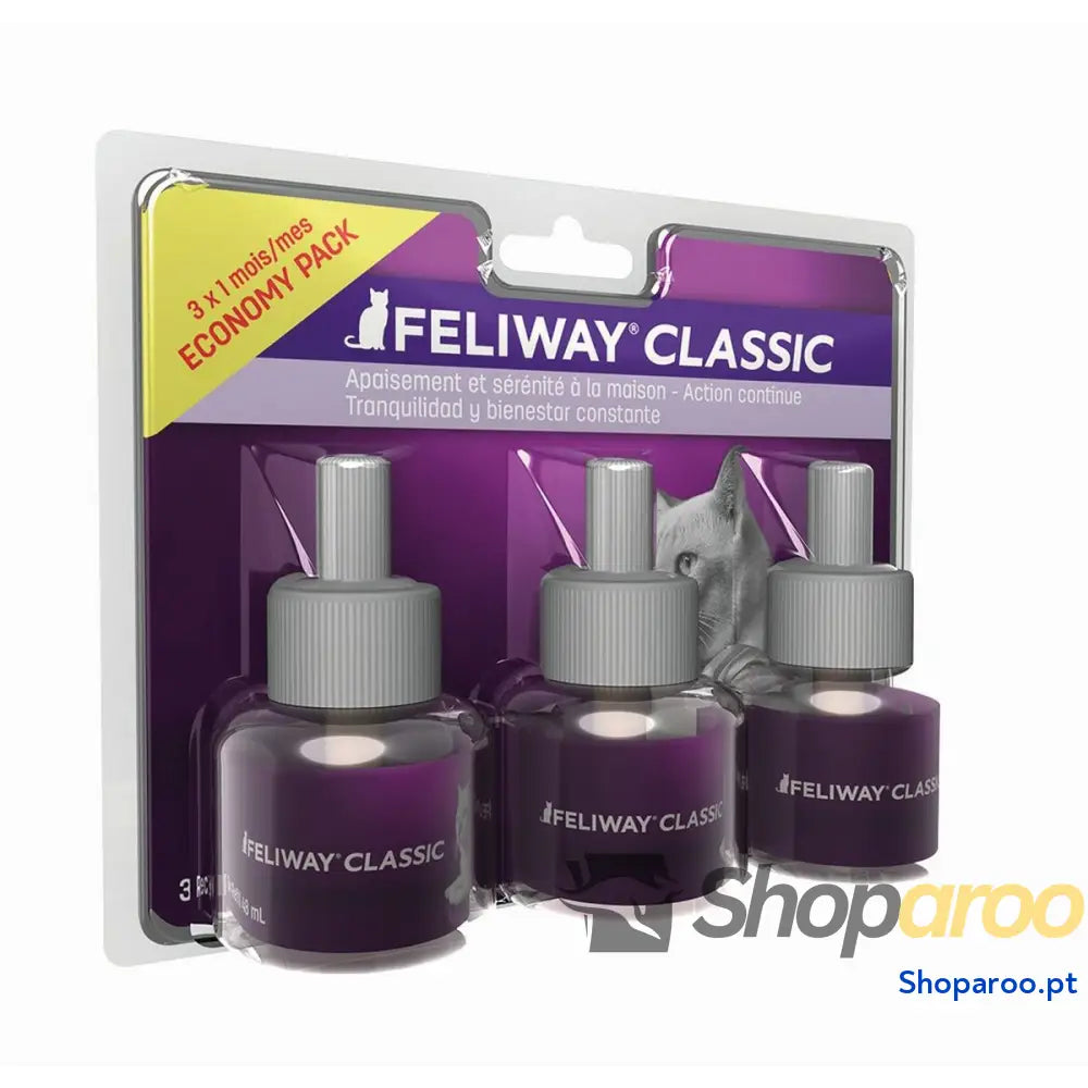 Eliminador de odores Ceva Classic Gato 3 x 48 ml