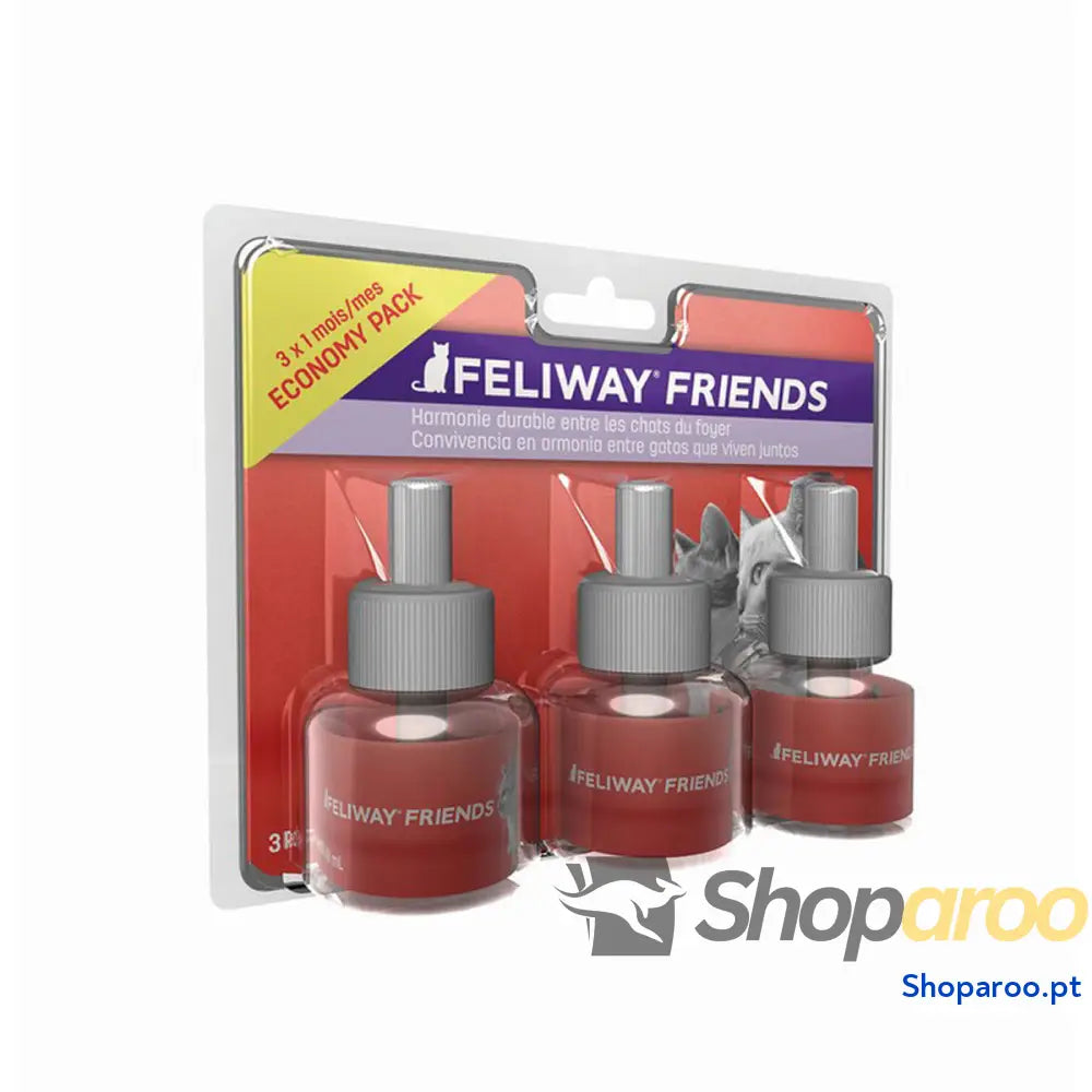 Eliminador de odores Ceva Friends Gato 3 x 48 ml