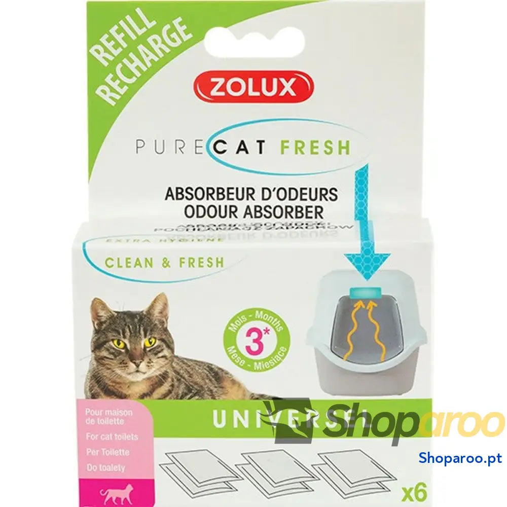 Eliminador de odores Zolux Purecat Fresh