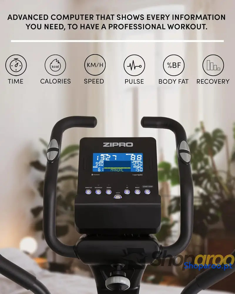 Elíptica Dunk resistência de até 150 kg ideal para casa equipamento treino cardiovascular máquinas exercício treinador