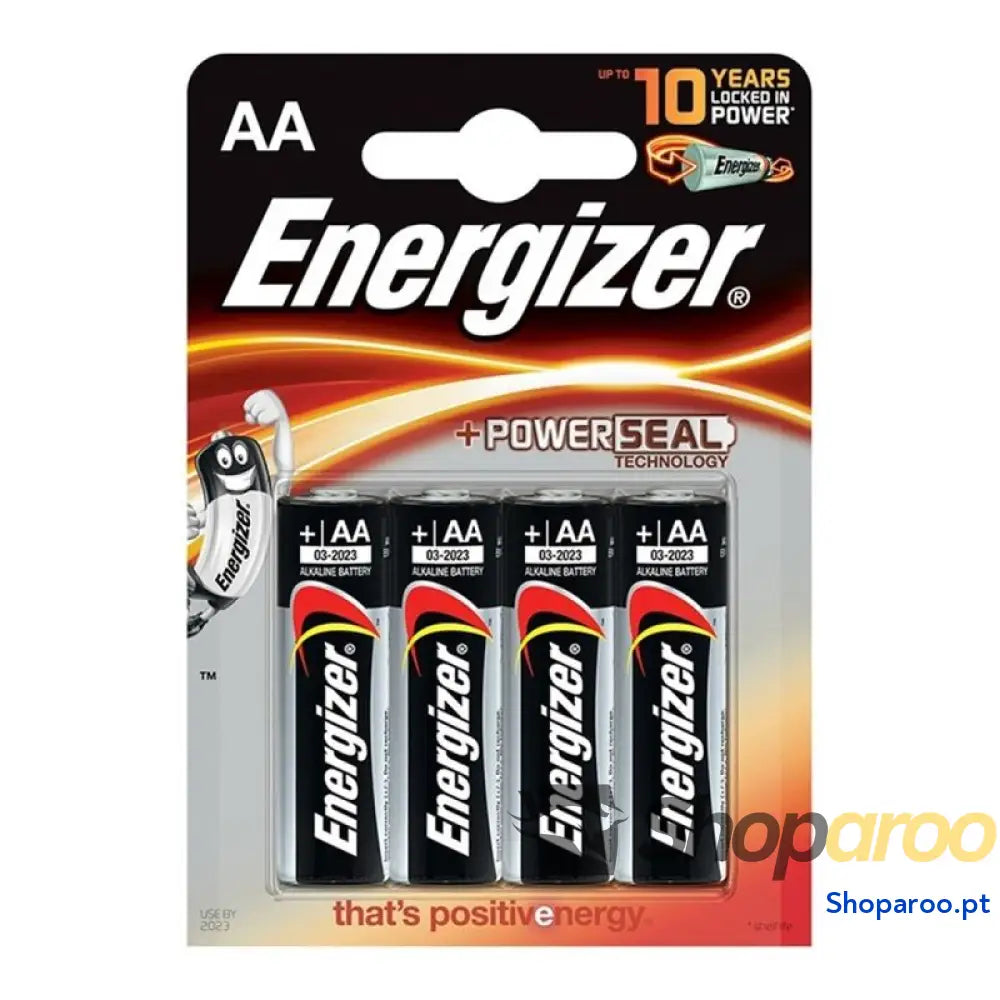 ENERGIZER BATERIA ALCALINA AA LR6 *4