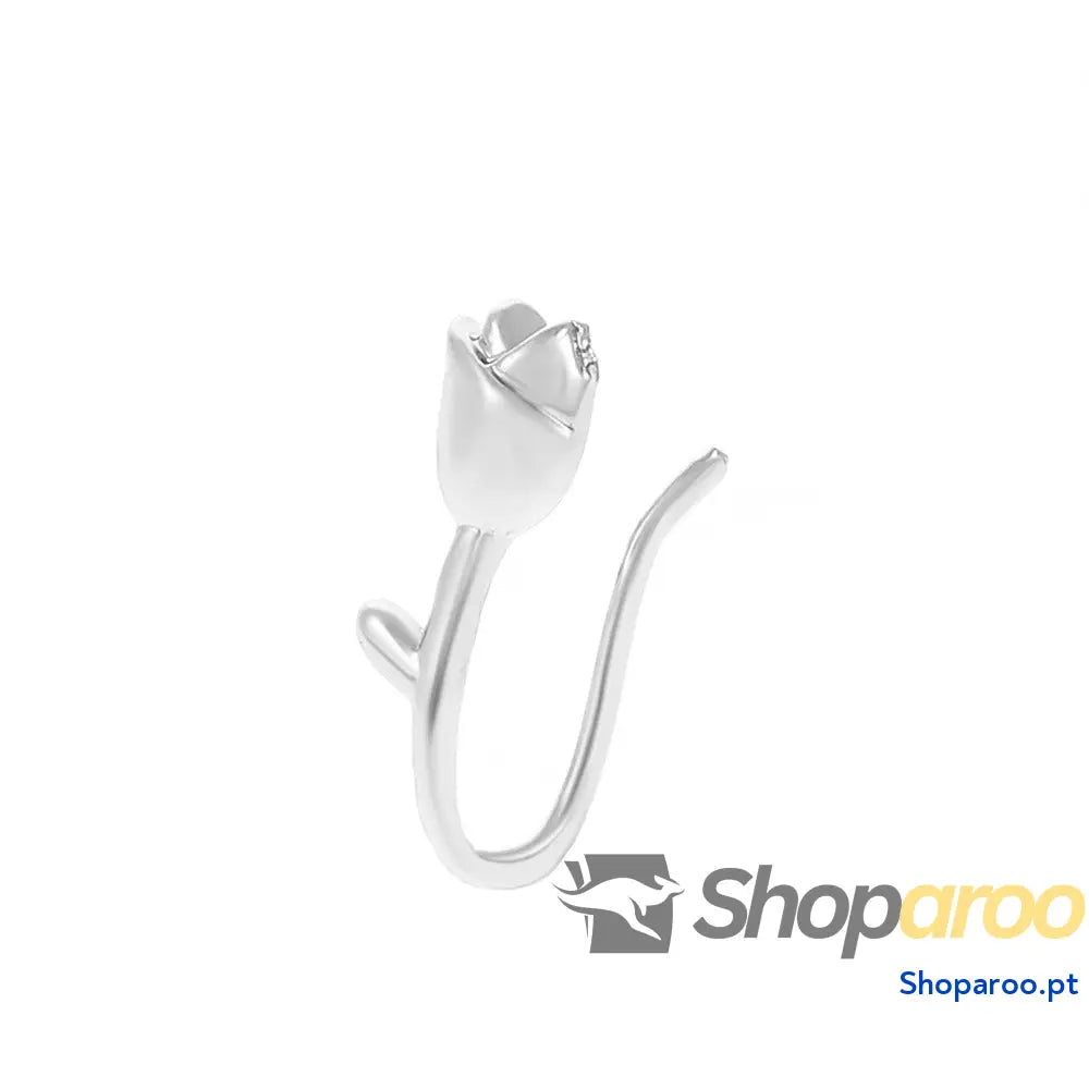 Enfeite de Nariz em Ouro 18K (Banhado) com Design Geométrico