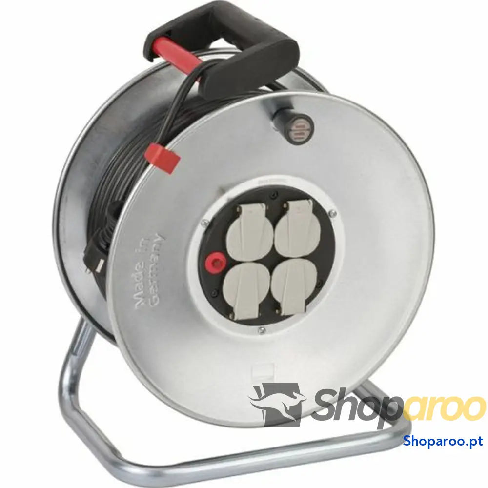 Enrolador de cabos Brennenstuhl Garant® S 4 E IP20 H05VV-F 50 m 3 x 1,5 mm 4 Tomadas
