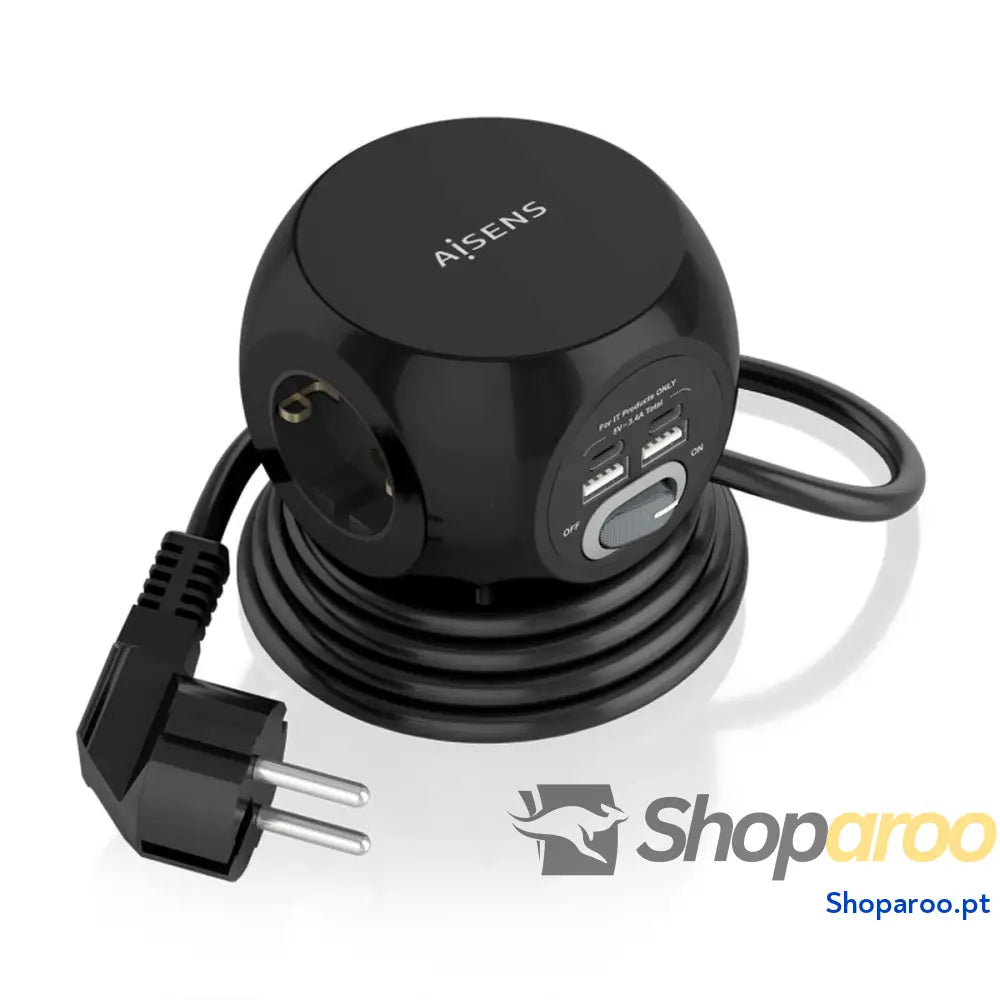Entrelinha Aisens ASPS-2A2C05-BK (1,4 m)