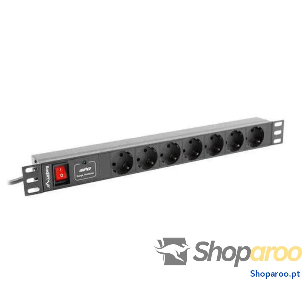 Entrelinha Lanberg PDU-07F-0200-BK (2 m)