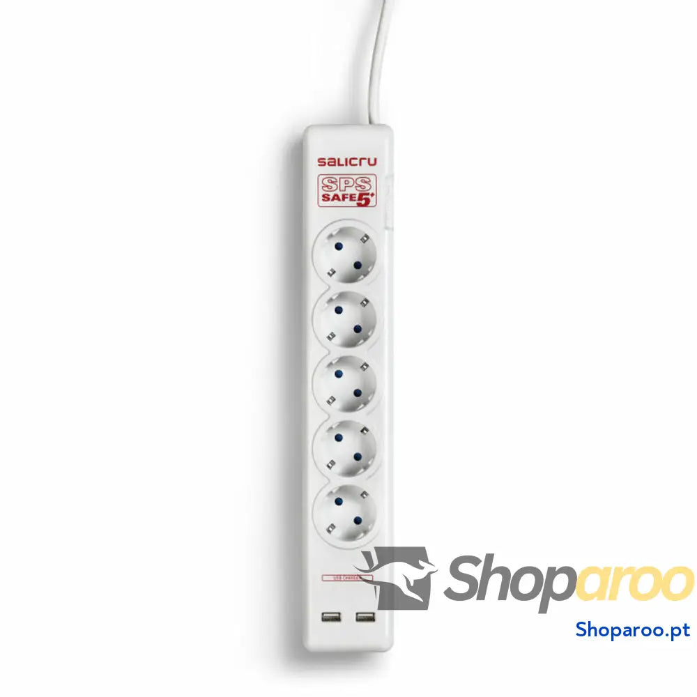 Entrelinha Salicru SAFE 5+ USB Branco