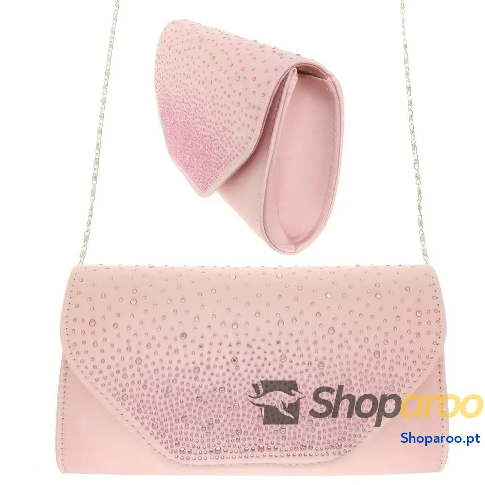 Bolsa de mão com aba tipo envelope