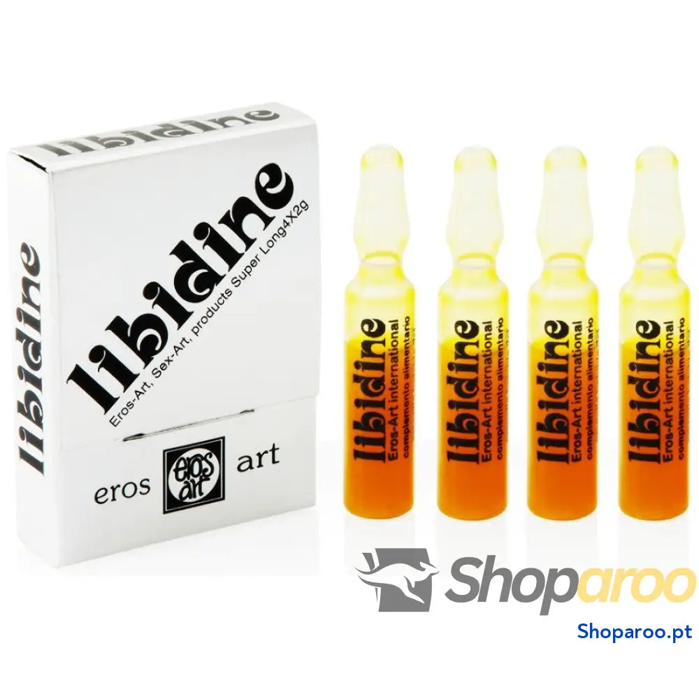 EROS ART LIBIDINA AFRODISÍACO NATURAL X4