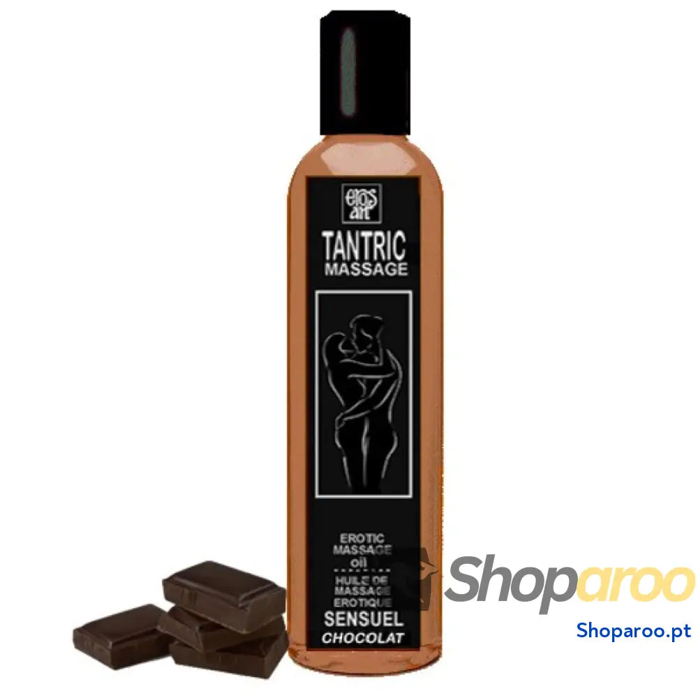 EROS-ART - ÓLEO DE MASSAGEM TNTRICA NATURAL E AFRODISÍACO DE CHOCOLATE 30 ML