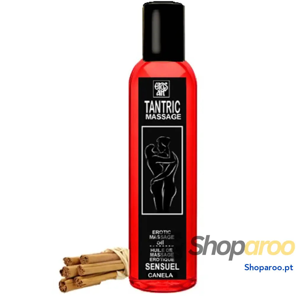 EROS-ART - ÓLEO DE MASSAGEM TNTRICA NATURAL E CANELA AFRODISÍACA 30 ML