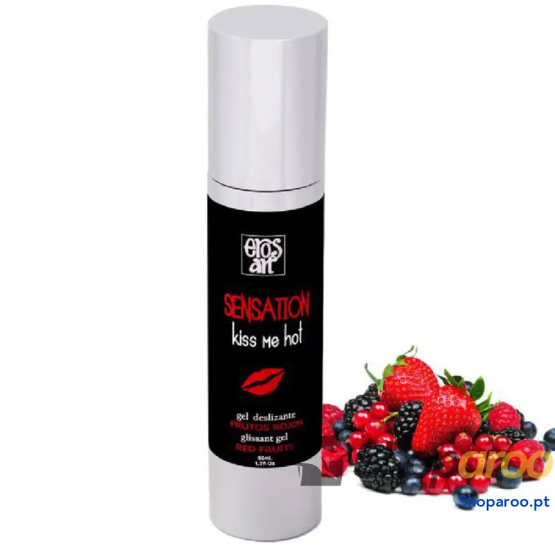 EROS ART SENSATTION LUBRIFICANTE NATURAL FRUTAS VERMELHAS 50 ML