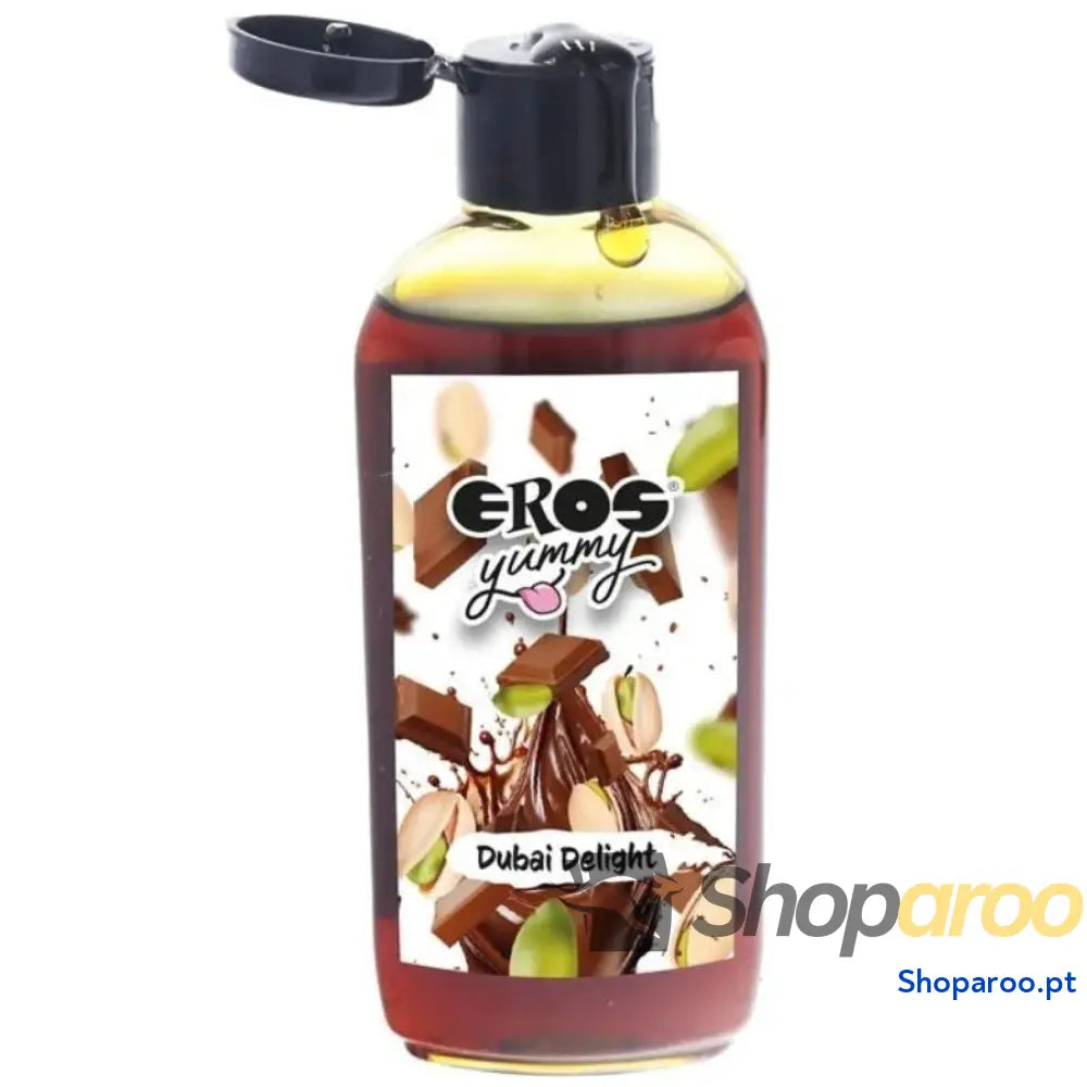 EROS YUMMY DUBAI DELIGHT LUBRIFICANTE DE PISTACHE E CHOCOLATE 100 ML
