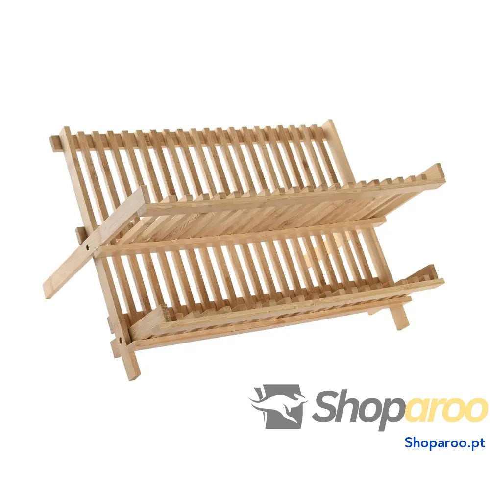Escorredor de Cozinha Dobrável DKD Home Decor 42 x 27,5 x 38 cm Natural