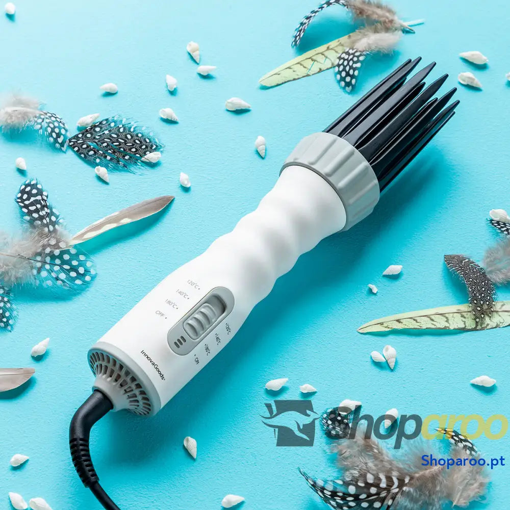 Escova 3 em 1 para Secar Modelar e Ondular Dryple InnovaGoods 550 W