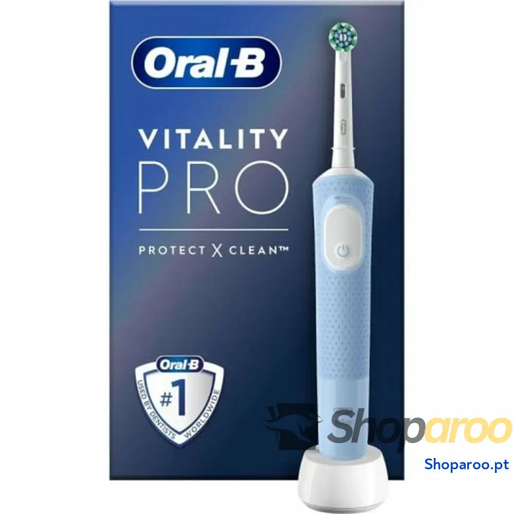 Escova de Dentes Elétrica Braun CEP DENTAL VPRO BL Azul Branco/Cinzento