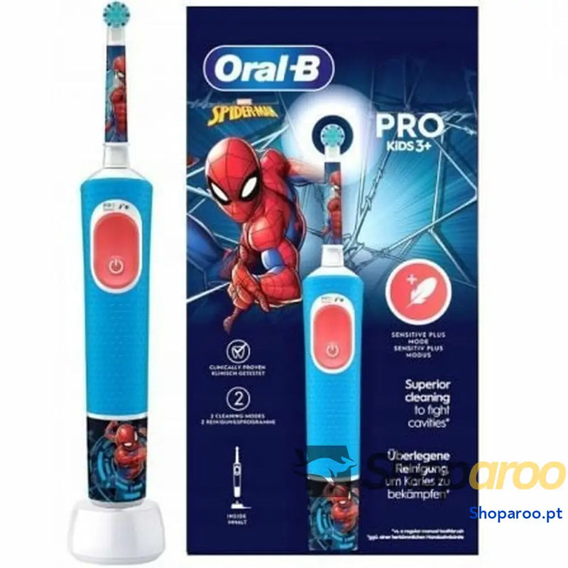 Escova de Dentes Elétrica Braun CEP VPRO 103 SPID Preto Multicolor