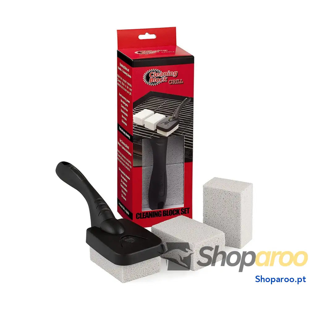 Escova de Limpeza para Grelhadores Cleaning Block Cinzento 27 cm