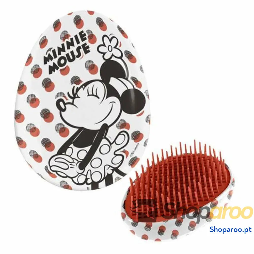Escova Desembaraçante Disney Branco Minnie Mouse