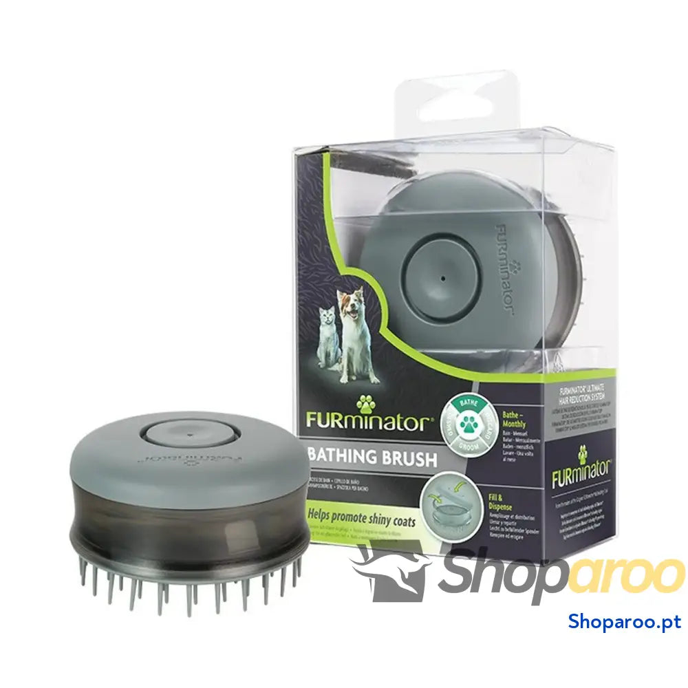 Escova Furminator Bathing Gato Preto