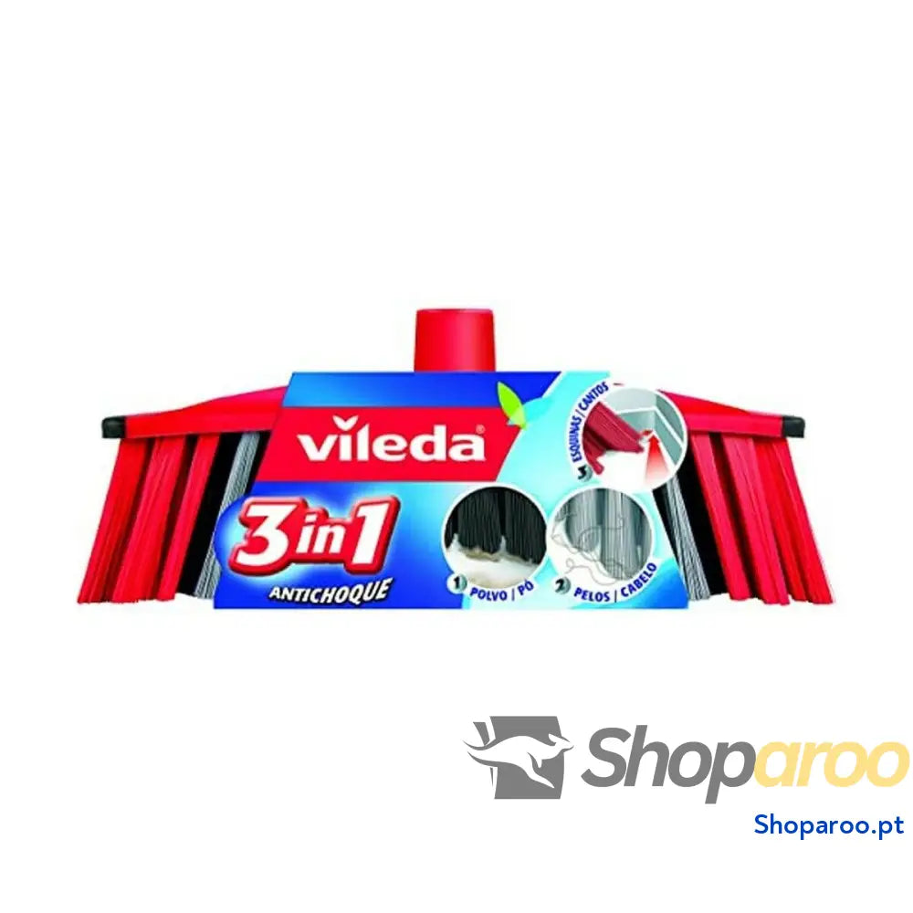 Escova Vileda 142156 Preto Vermelho Cinzento Plástico (1 Unidade)
