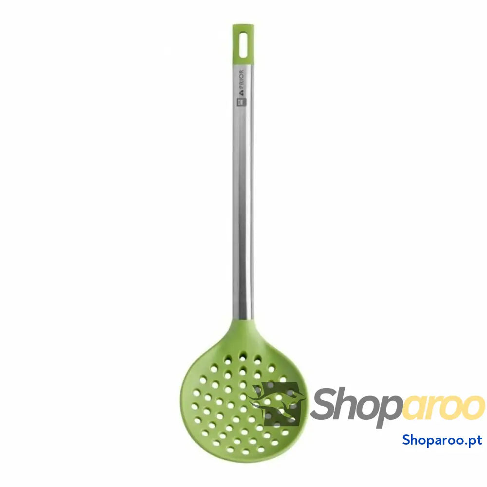 Escumadeira BRA A197003 Verde Aço inoxidável