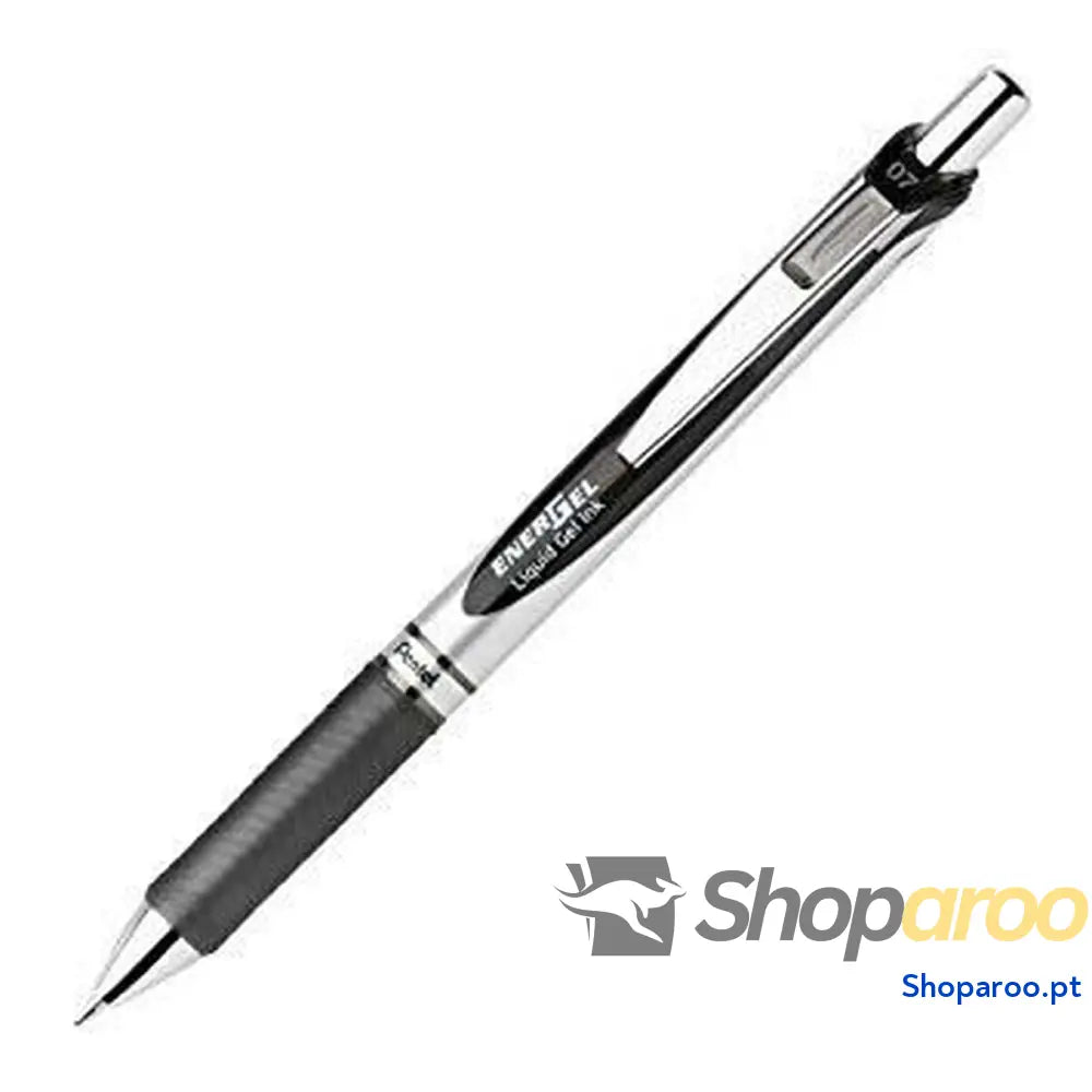 Esferográfica de gel Pentel EnerGel Deluxe Preto 0,35 mm 12 Peças