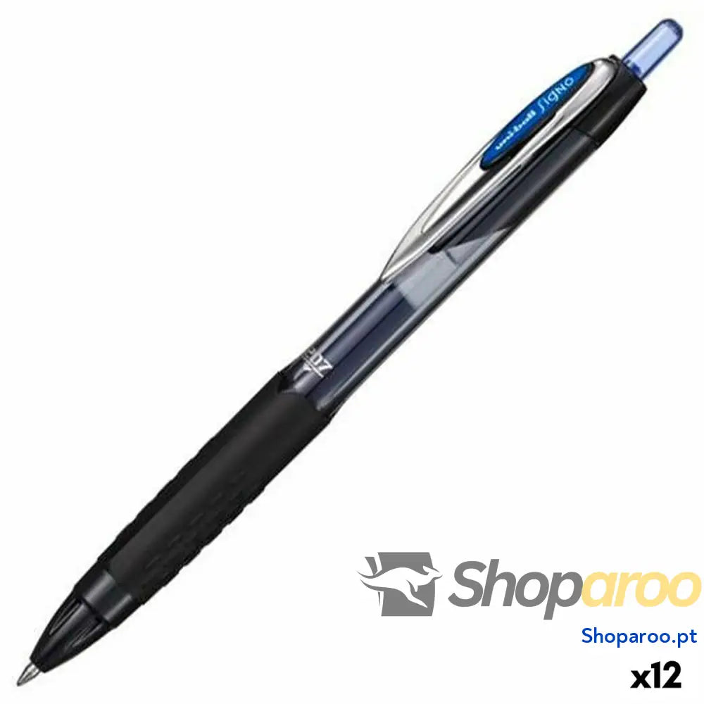 Esferográfica de gel Uni-Ball UMN-207E Azul 0,7 mm (12 Unidades)