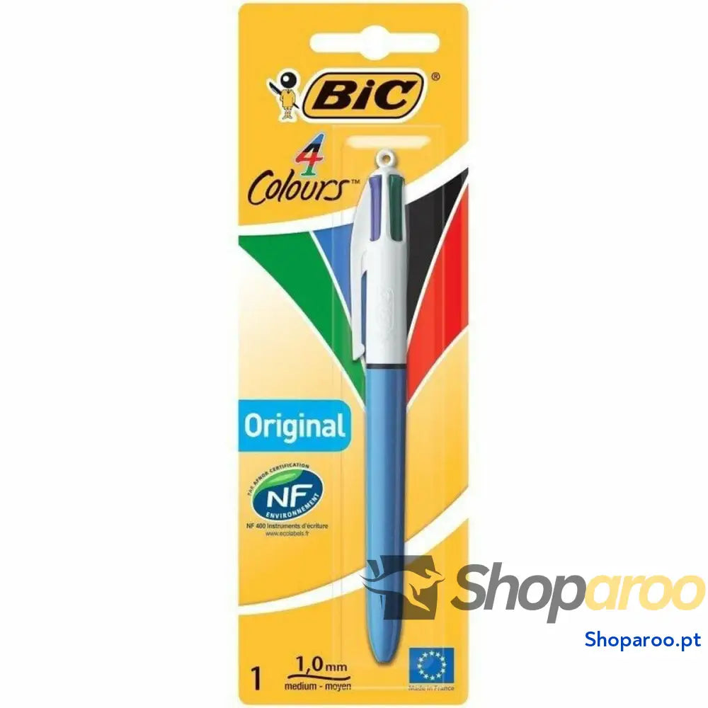 Esferográfica de tinta líquida Bic 802077 Azul Branco Multicolor
