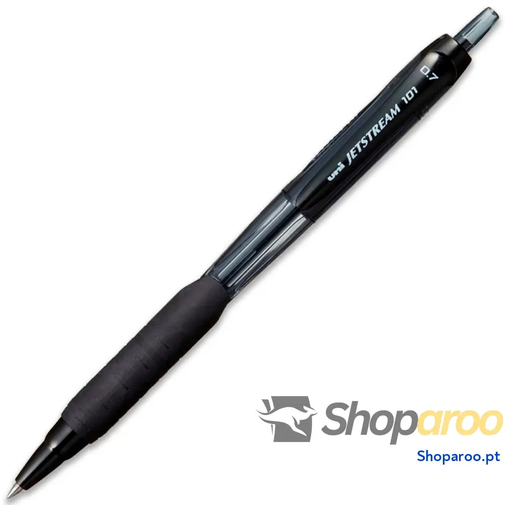 Esferográfica de tinta líquida Uni-Ball Jetstream SXN-101 0,7 mm Preto (12 Unidades)