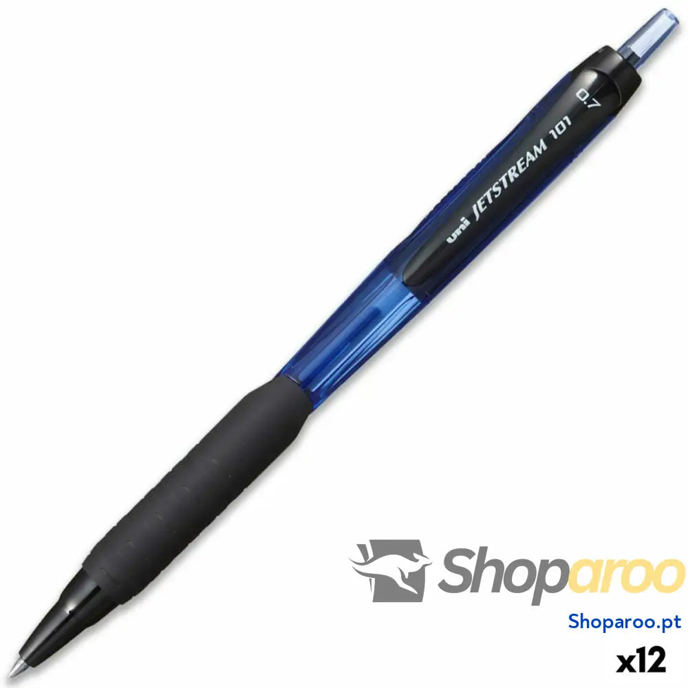 Esferográfica de tinta líquida Uni-Ball Jetstream SXN-101-07 Azul 0,7 mm (12 Unidades)