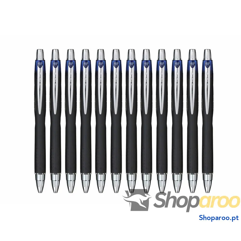 Esferográfica de tinta líquida Uni-Ball Rollerball Jetstream SXN-210 Azul 1 mm (12 Peças)