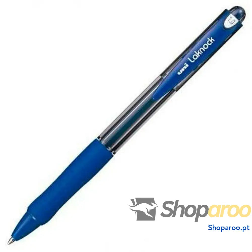Esferográfica de tinta líquida Uni-Ball Rollerball Laknock SN-100 Azul 0,4 mm (12 Peças)
