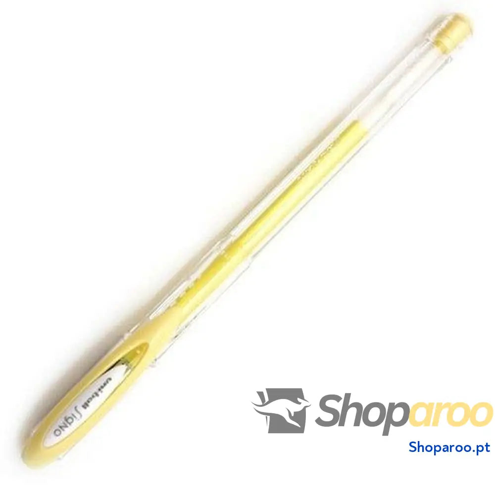 Esferográfica de tinta líquida Uni-Ball Rollerball Signo Angelic Colour UM-120AC Amarelo 0,45 mm (12 Peças)