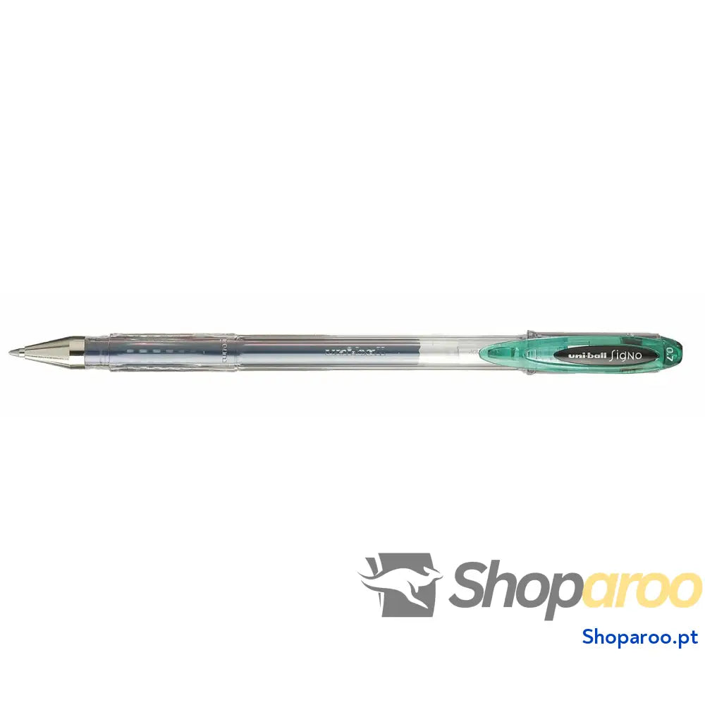Esferográfica de tinta líquida Uni-Ball Rollerball Signo Basicos UM-120 Verde 0,5 mm (12 Peças)