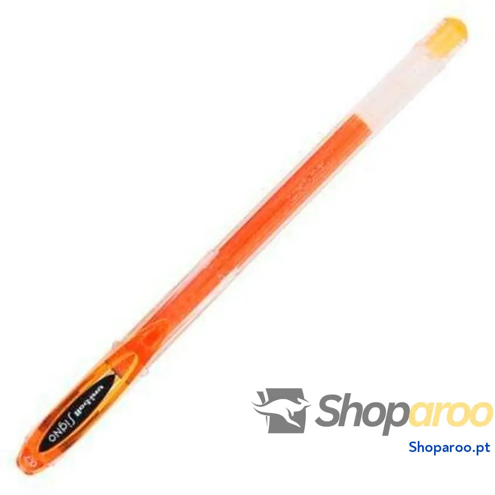 Esferográfica de tinta líquida Uni-Ball Rollerball Signo Basicos UM-120 Laranja 0,5 mm (12 Peças)