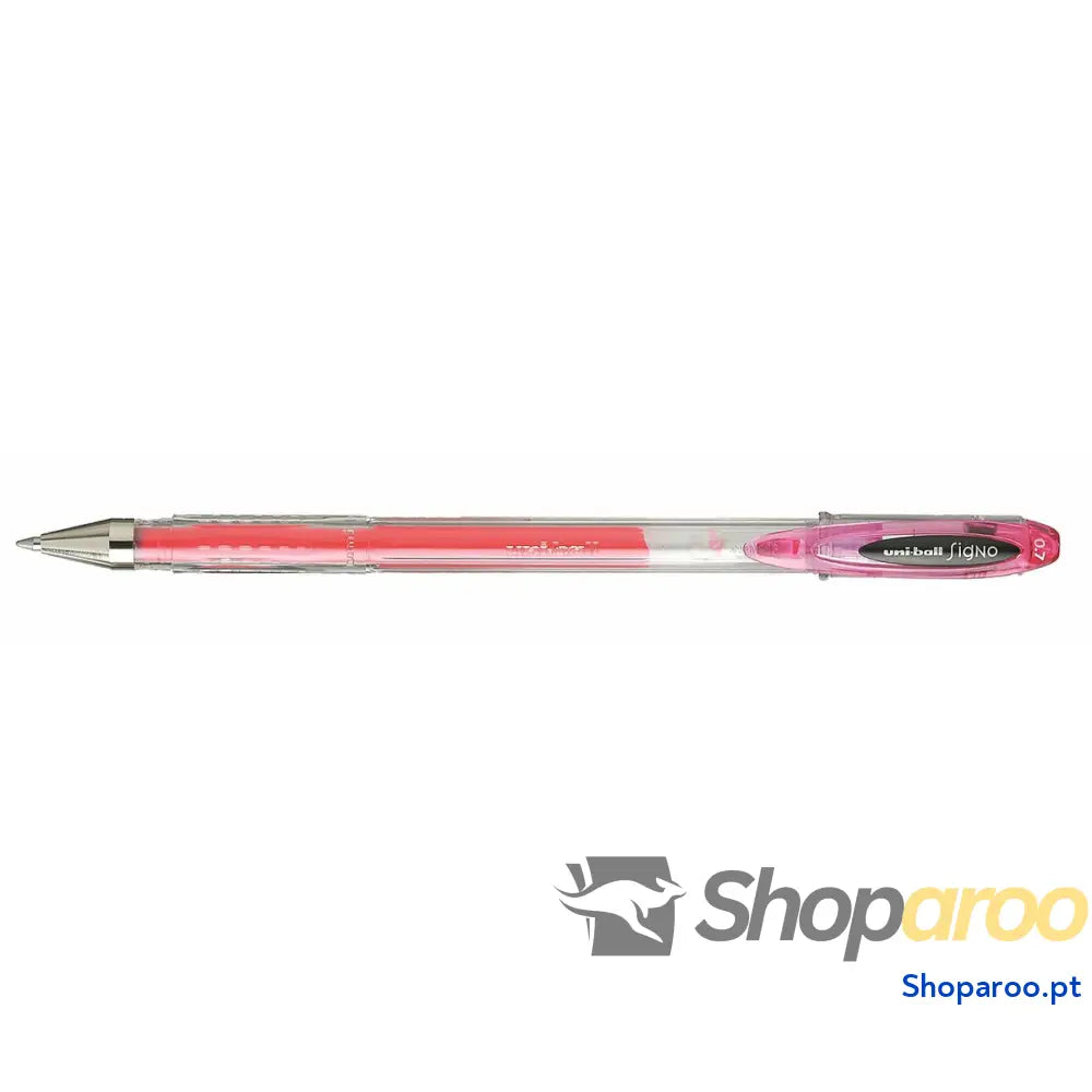 Esferográfica de tinta líquida Uni-Ball Signo UM-120 0,7 mm Cor de Rosa (12 Peças)
