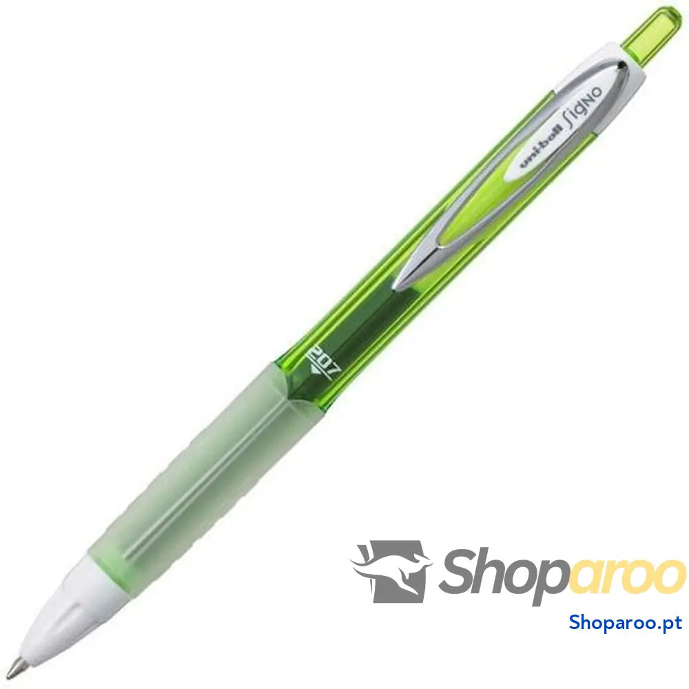 Esferográfica de tinta líquida Uni-Ball Signo Verde 0,4 mm (12 Peças)